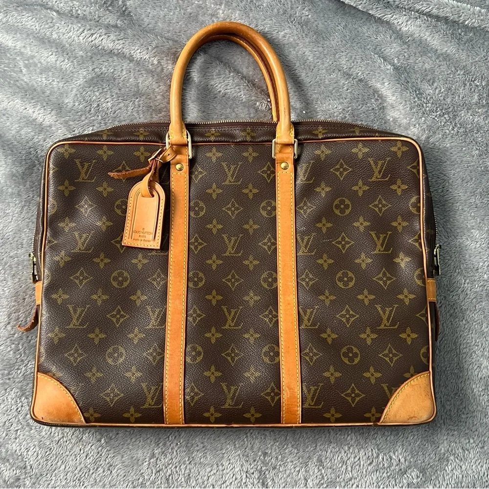 Louis Vuitton Brown Monogram Briefcase